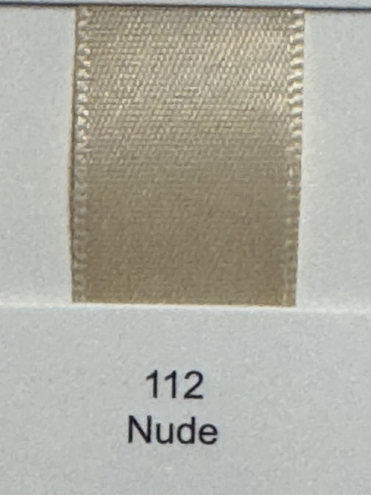 1 1/2" Ribbon Solid (Nude)