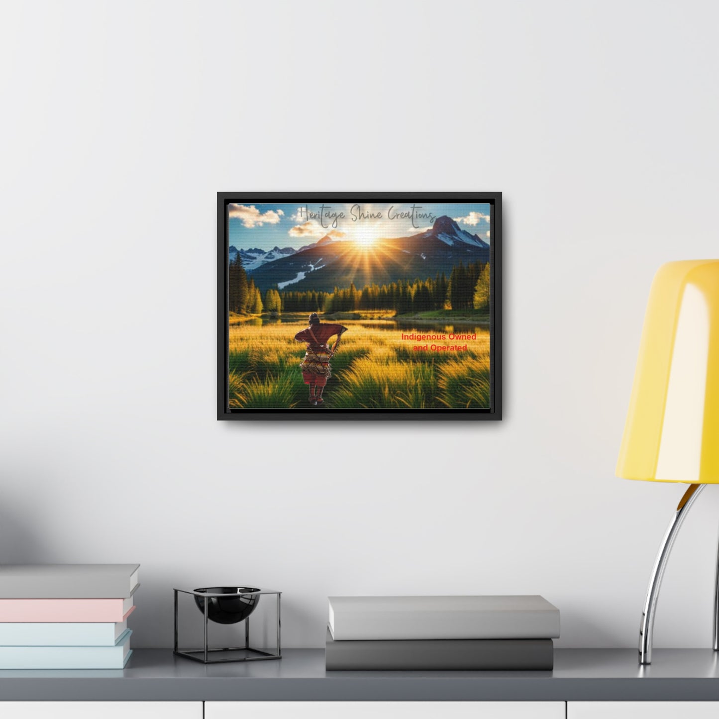 Heritage Shine Creations Gallery Canvas Wraps, Horizontal Frame