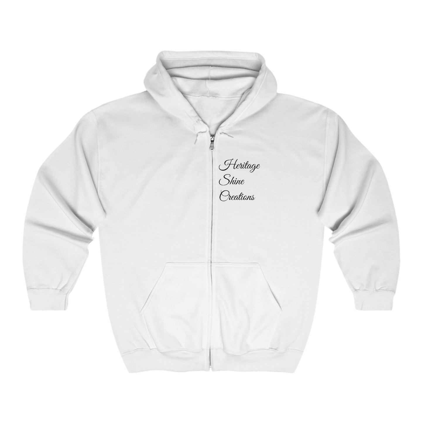 Heritage Shine Creations Unisex Heavy Blend™ Full Zip Hooded Sweatshirt