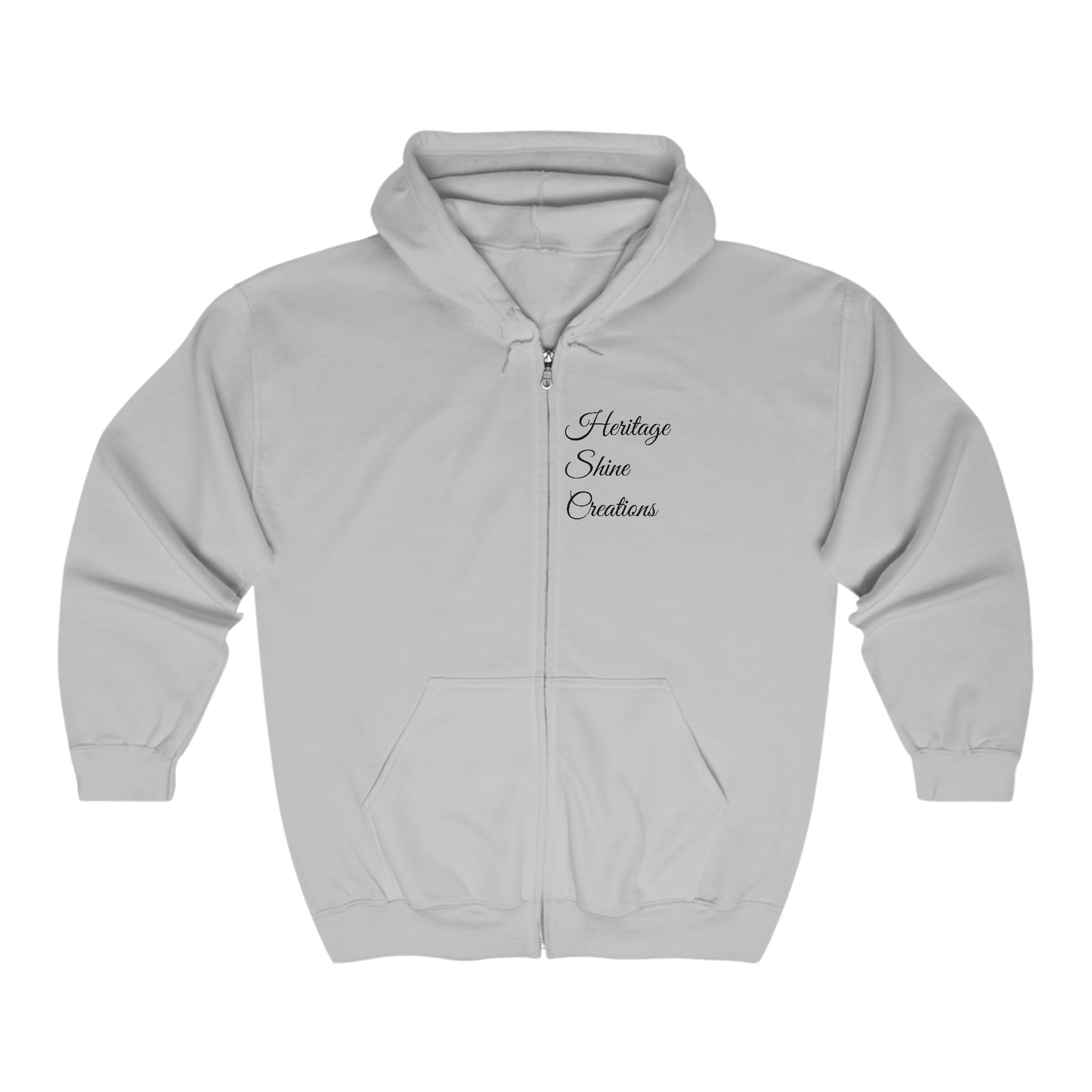Heritage Shine Creations Unisex Heavy Blend™ Full Zip Hooded Sweatshirt