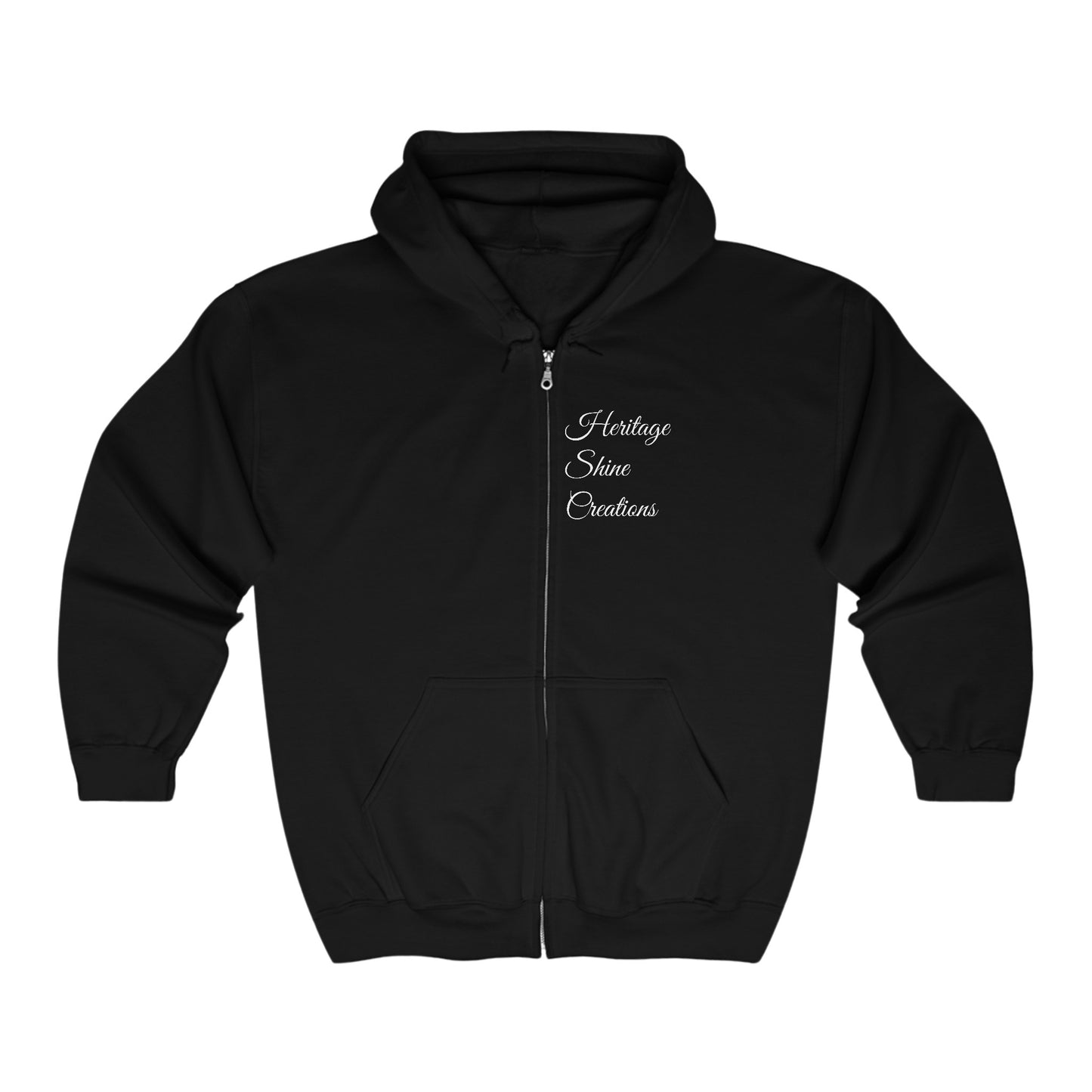 Heritage Shine Creations Unisex Heavy Blend™ Full Zip Hooded Sweatshirt