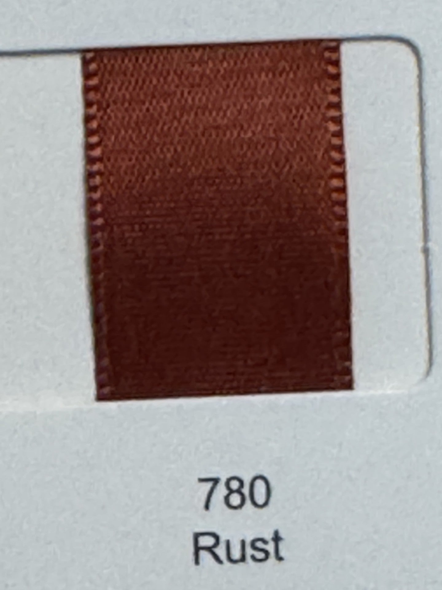 3/8" Ribbon Solid (Rust)