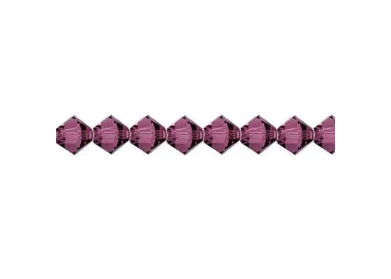AMETHYST, RONDELL BEAD