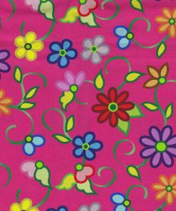 Kokom Flowers 2- (Fuchsia)