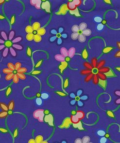 Kokom Flowers 2- (Navy)