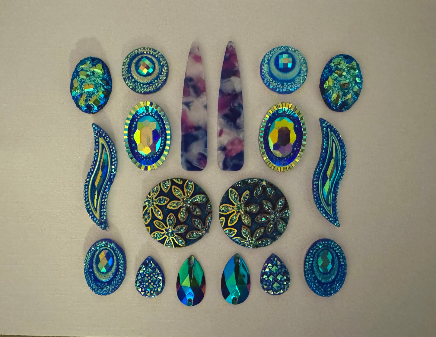Cabochons Bundle Deals, Blue Set 1