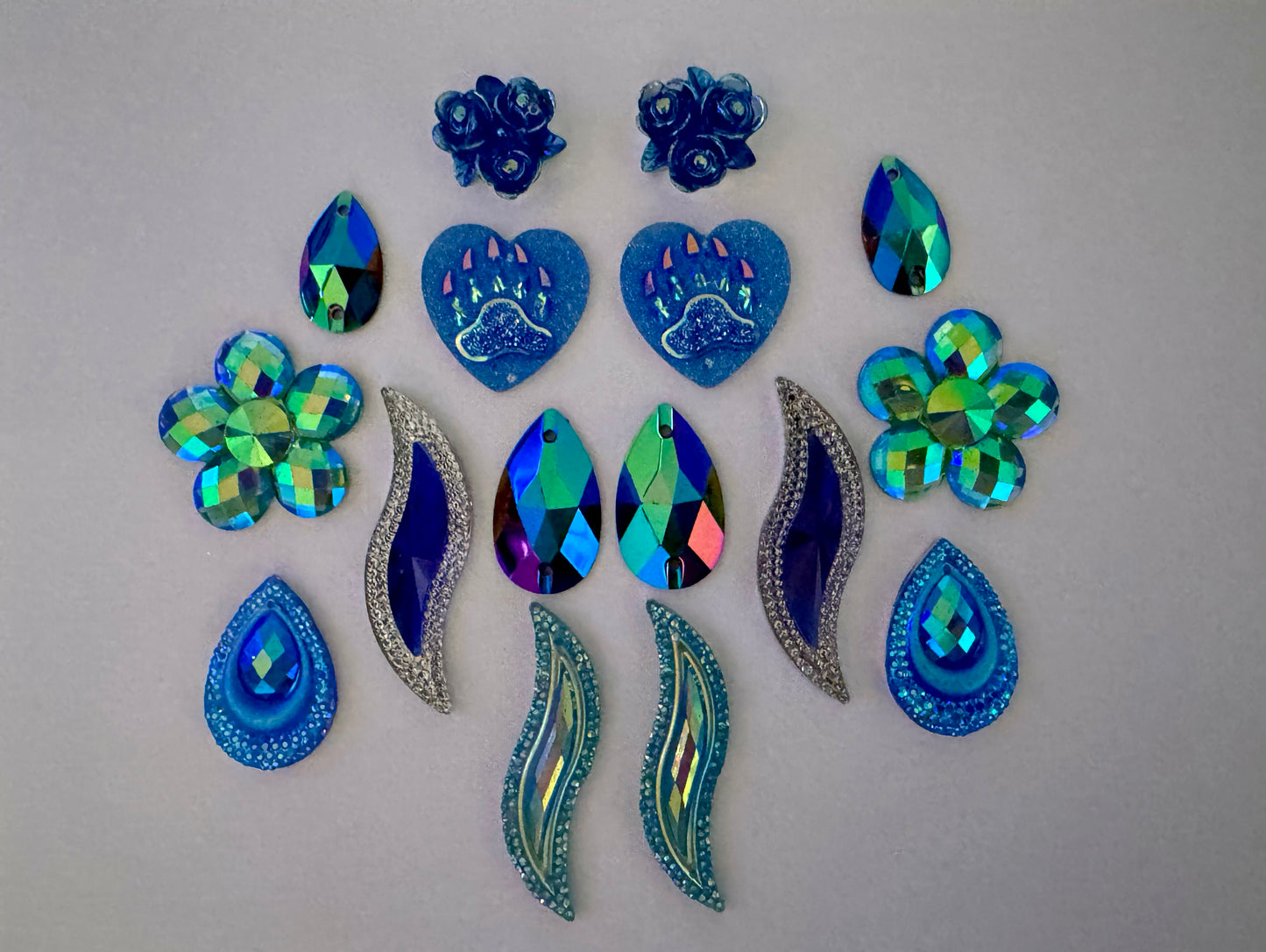 Cabochons Bundle Deals, Blue Set 2
