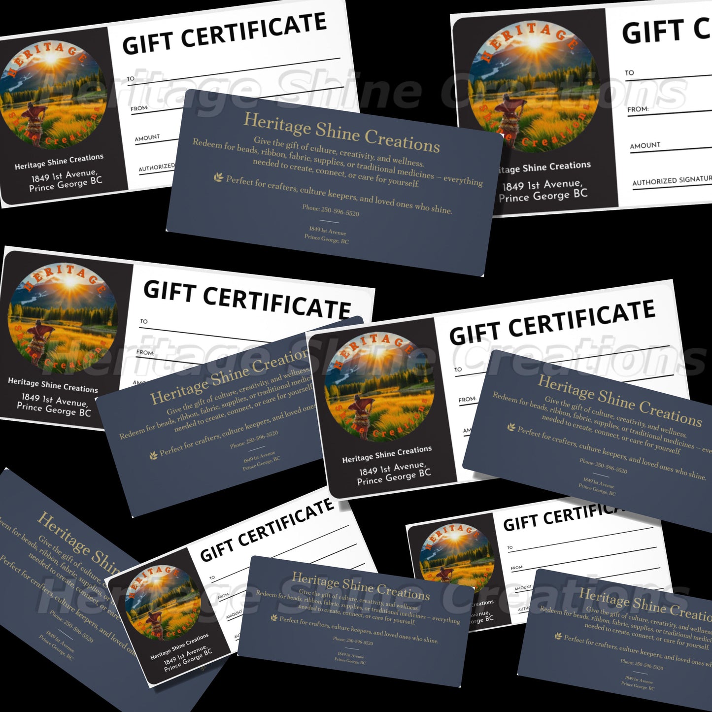 Heritage Shine Creations Gift Card
