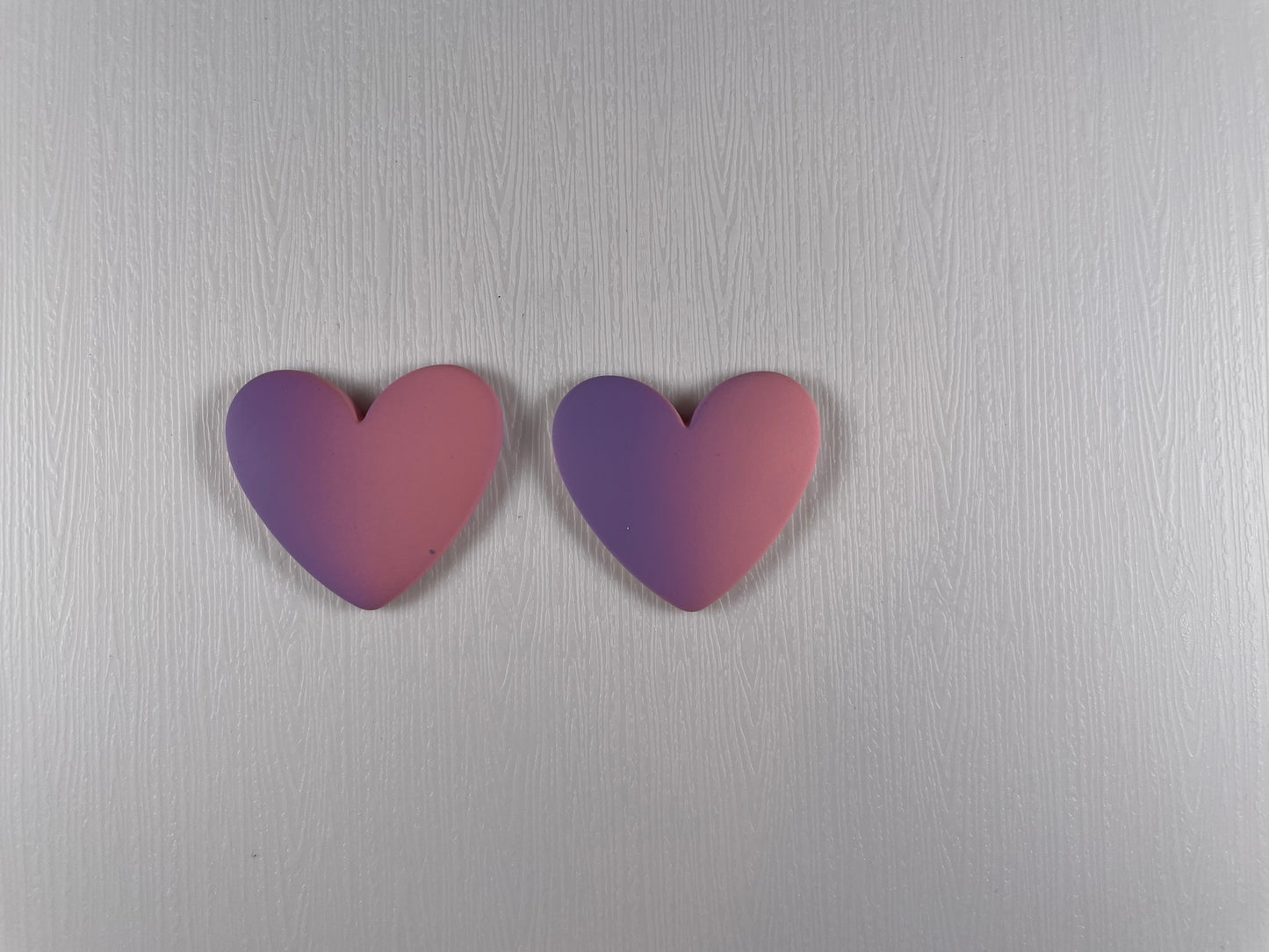 Heart Cabochon Kawaii Gradient Colour (1 Piece)