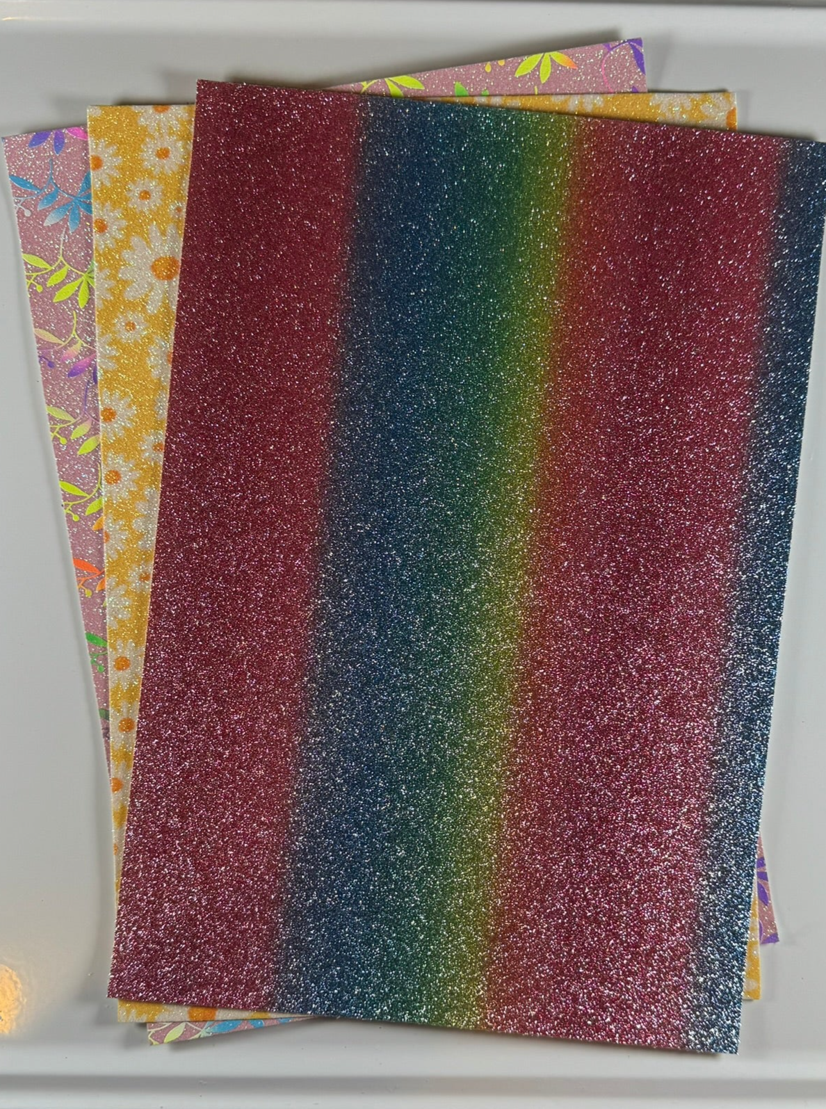 Faux Leather Sheets 8x12inch Assorted