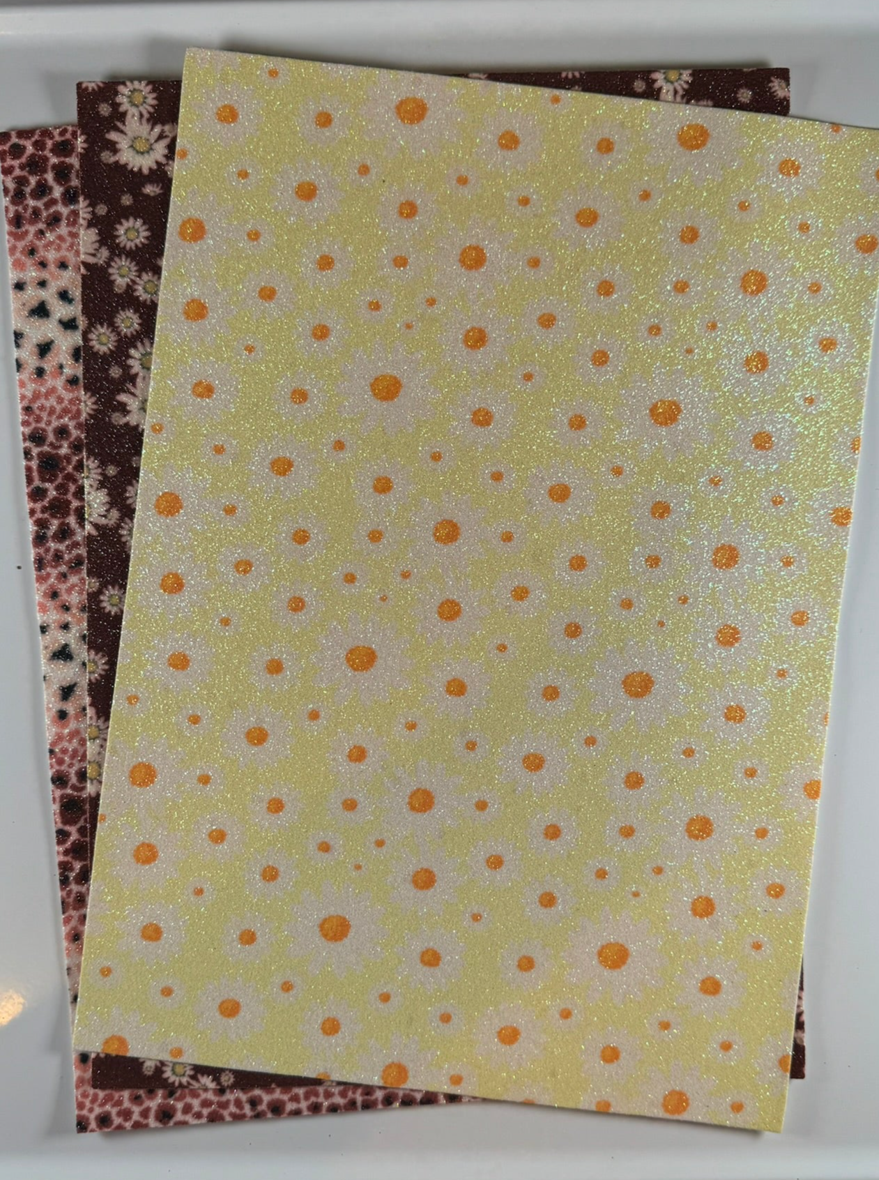Faux Leather Sheets 8x12inch Assorted