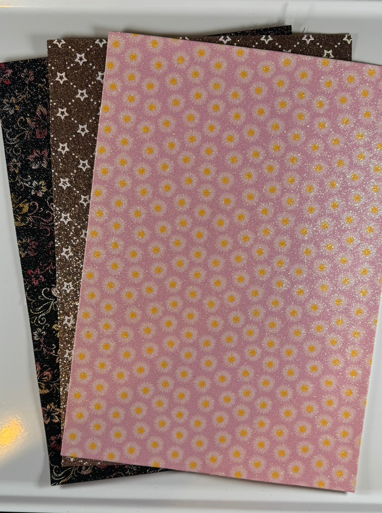 Faux Leather Sheets 8x12inch Assorted