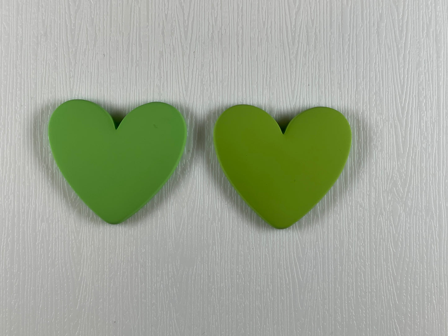 Small Heart-shaped Cabochons- Matt (1 piece each, if you are wanting a pair select 2 pieces)