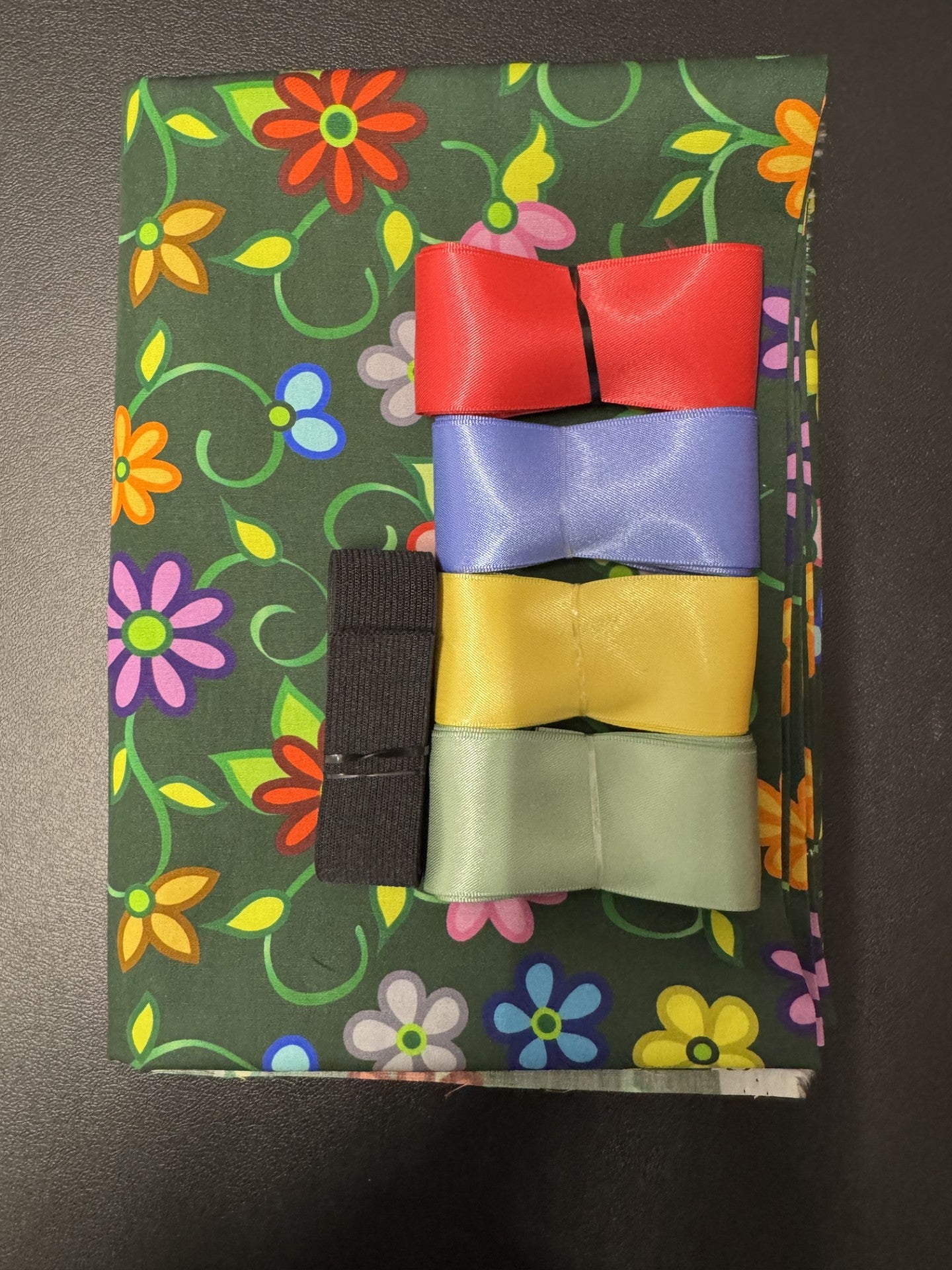 Ribbon Skirt Starter Kits (Basic set) Kokom Flowers 2- Forest 1