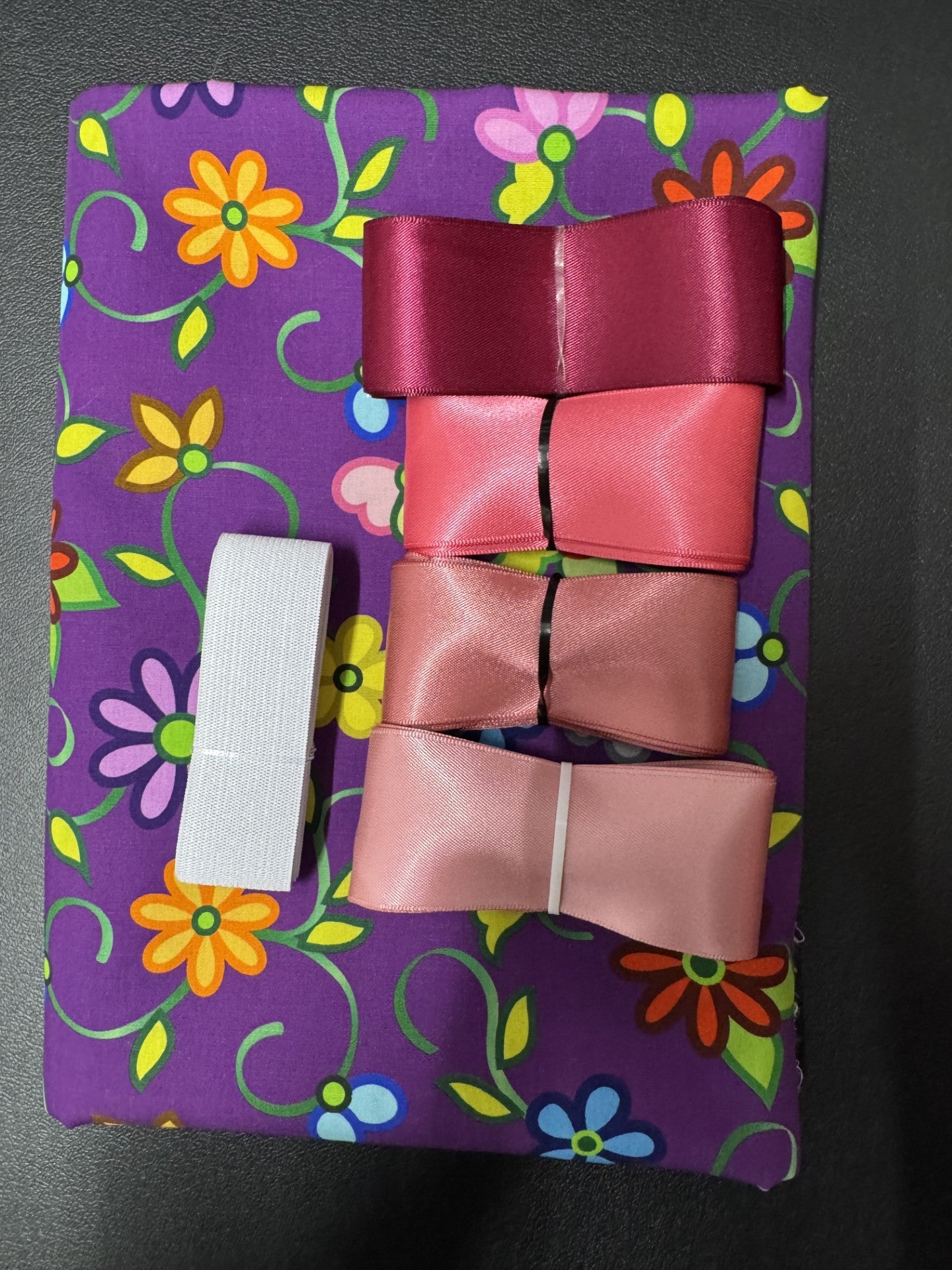 Ribbon Skirt Starter Kits (Basic set) Kokom Flowers 2- Purple 1