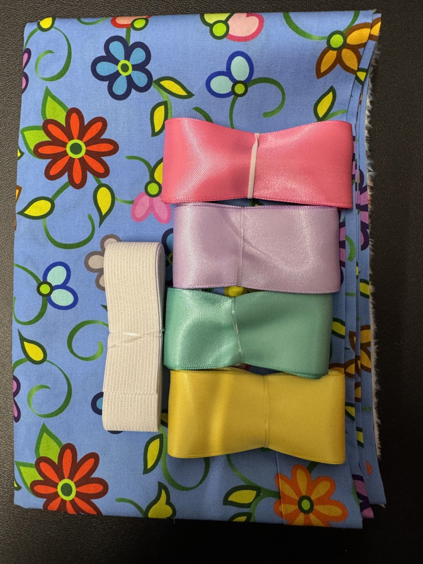 Ribbon Skirt Starter Kits (Basic set) Kokom Flowers 2- Turquoise 2