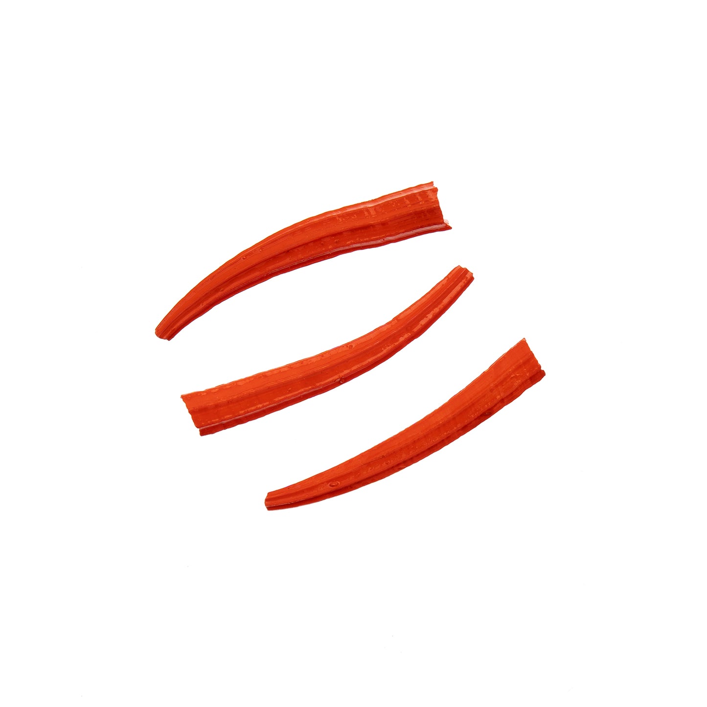 Orange Dentalium Shell Ridged (Canada Only)