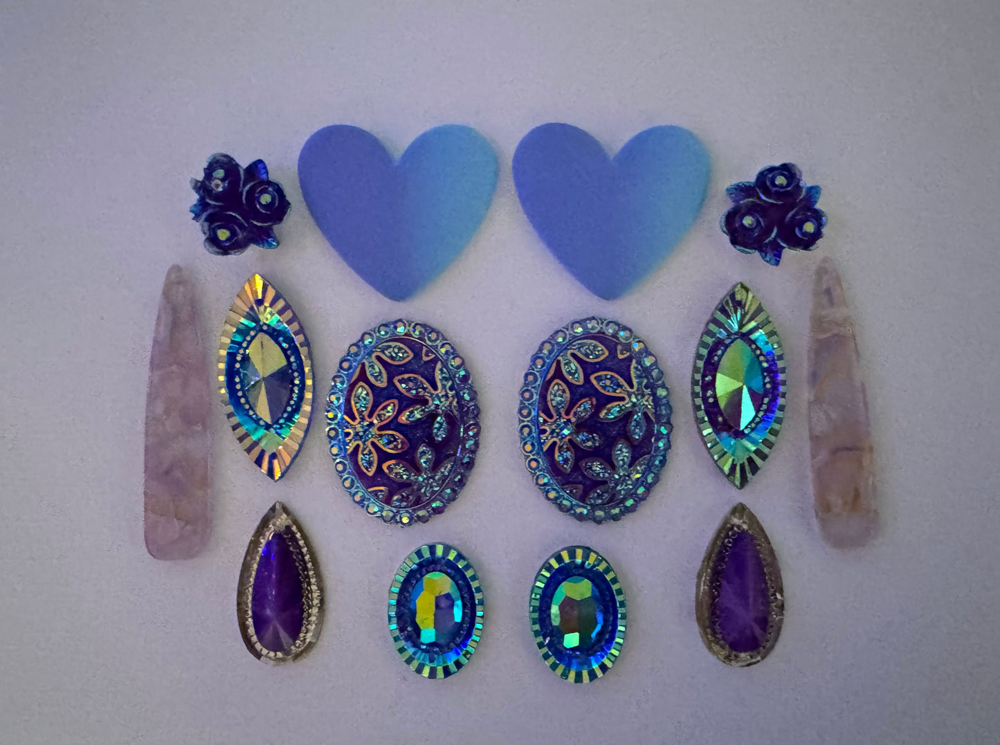 Cabochons Bundle Deals, Purple Set 3
