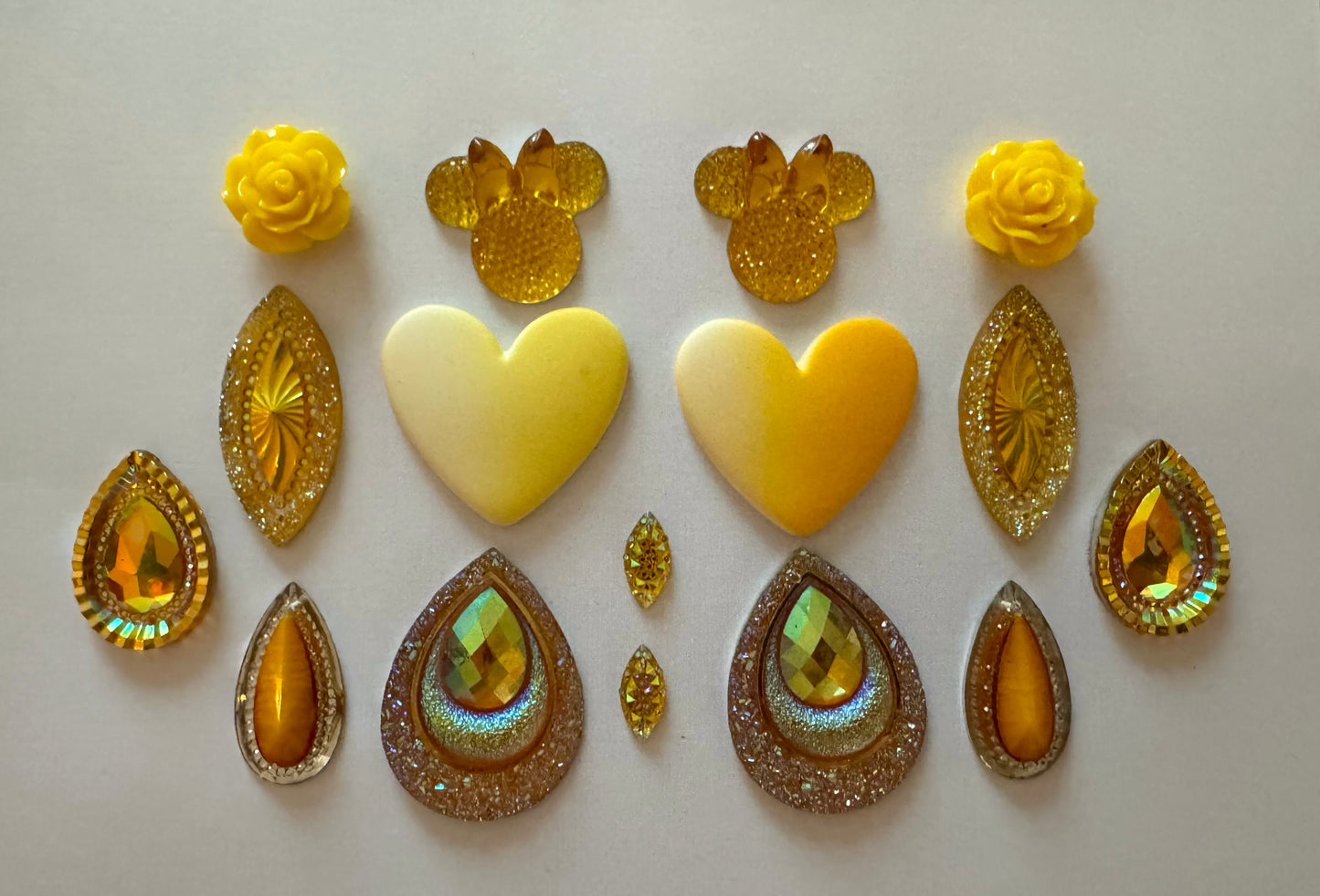 Cabochons Bundle Deals, Yellow Set 1