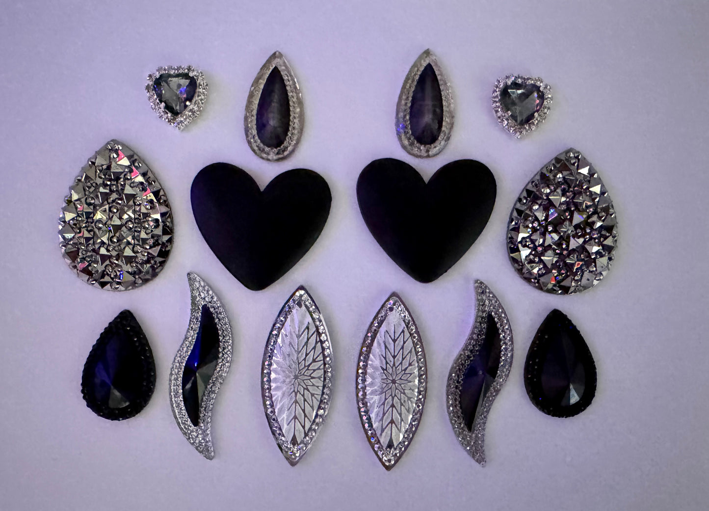 Cabochons Bundle Deals, Black set 1