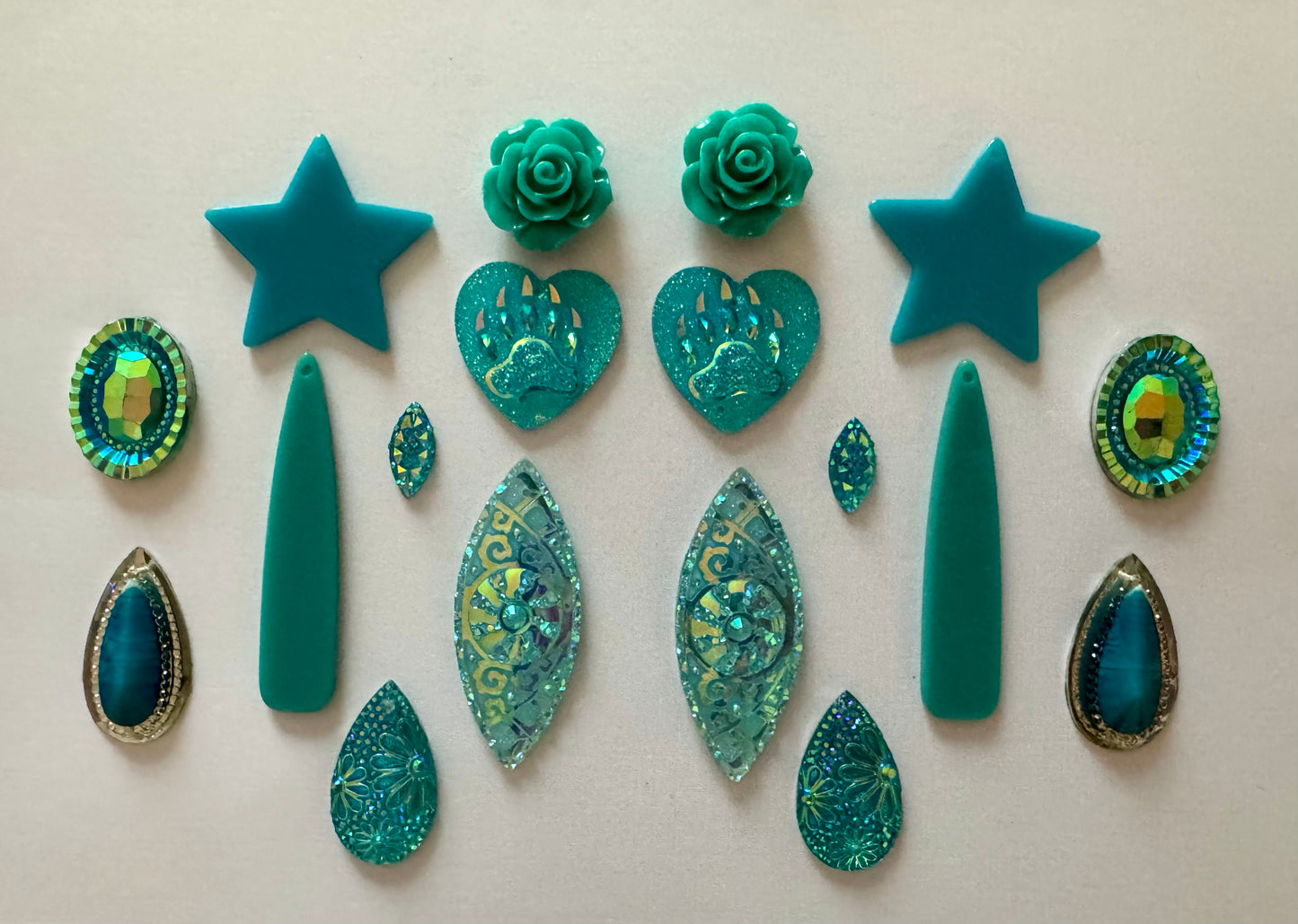 Cabochons Bundle Deals, Light Blue Set 1