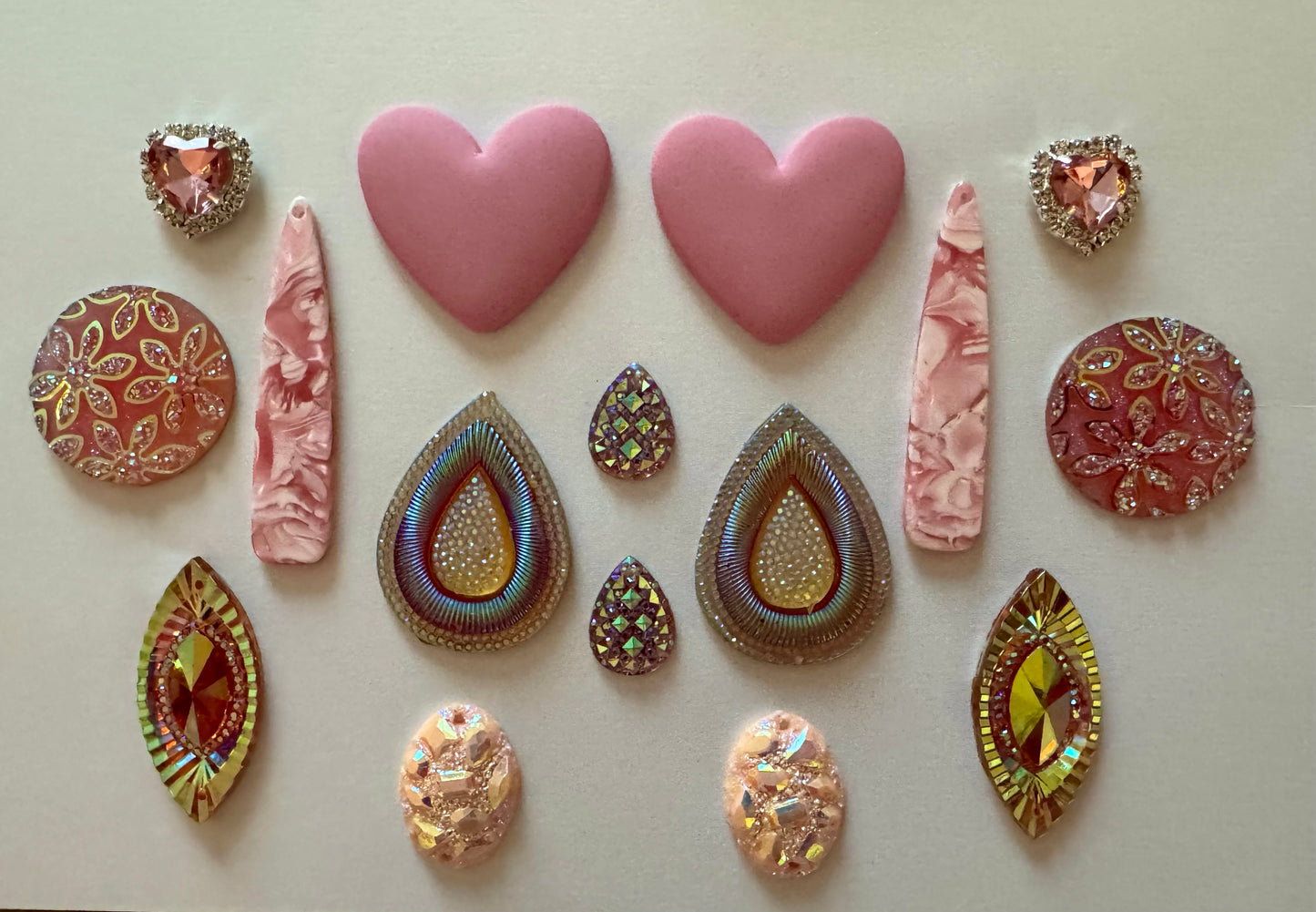 Cabochons Bundle Deals, Pink set 5