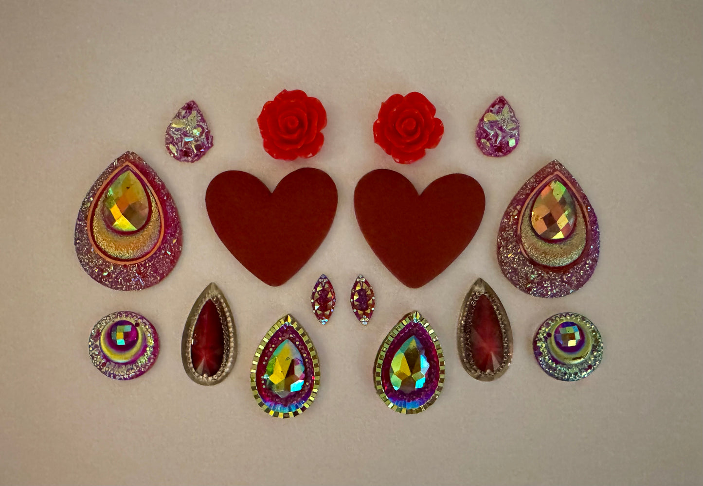 Cabochons Bundle Deals, Red set 2