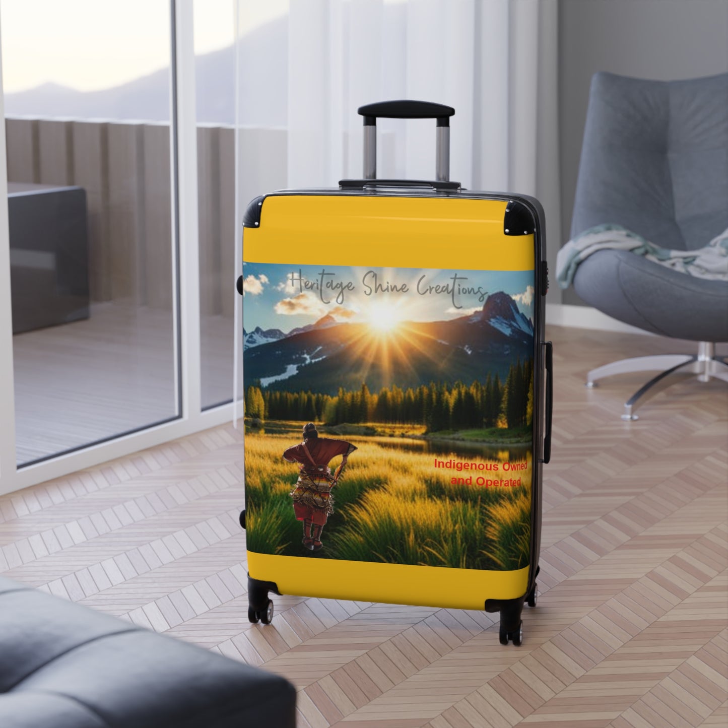 Heritage Shine Creations Suitcase