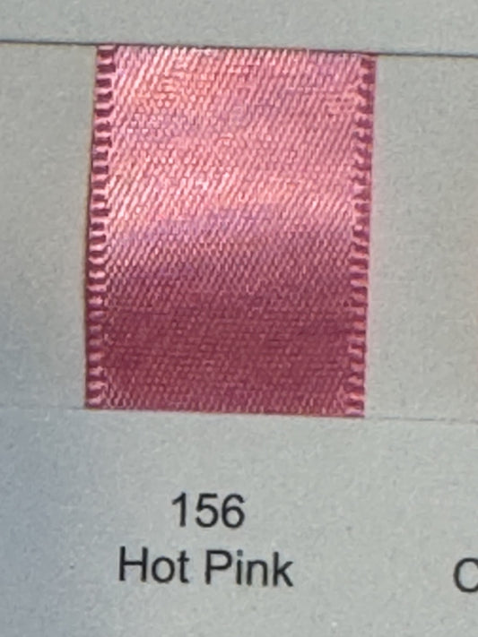 1" Ribbon Plain (Hot Pink)