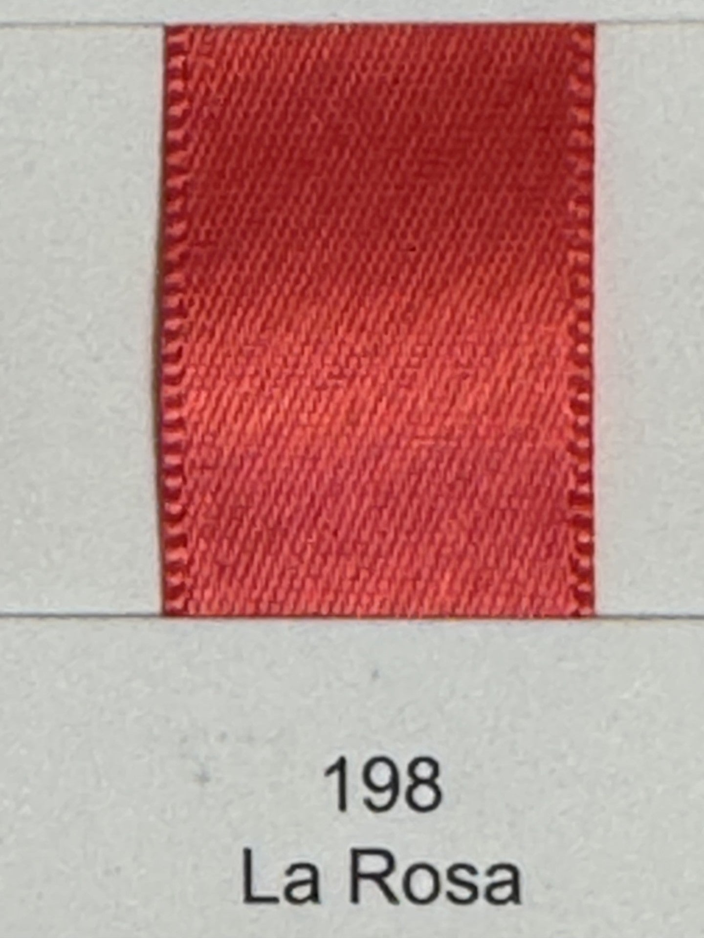 3/8" Ribbon Solid (La Rose)