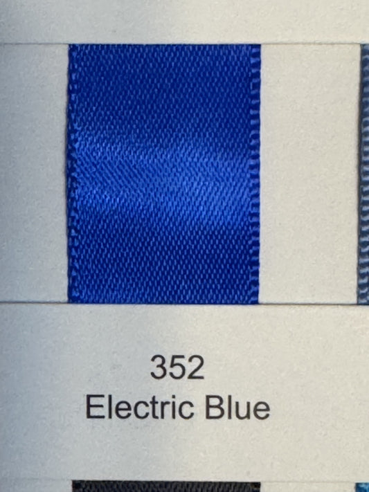1" Ribbon Plain (Electric Blue)