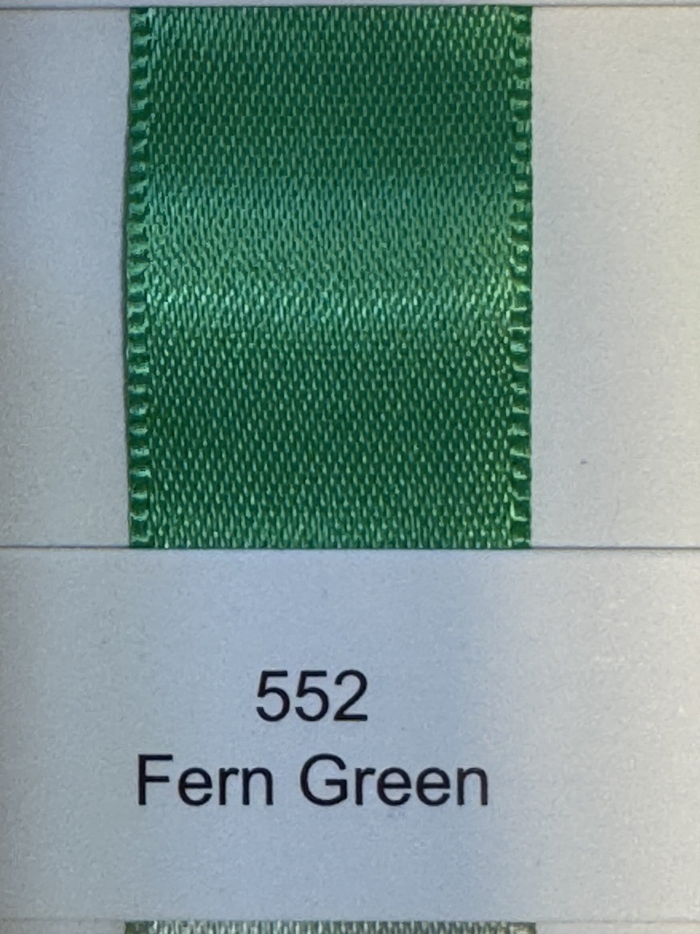 1 1/2" Ribbon Solid (Fern Green)