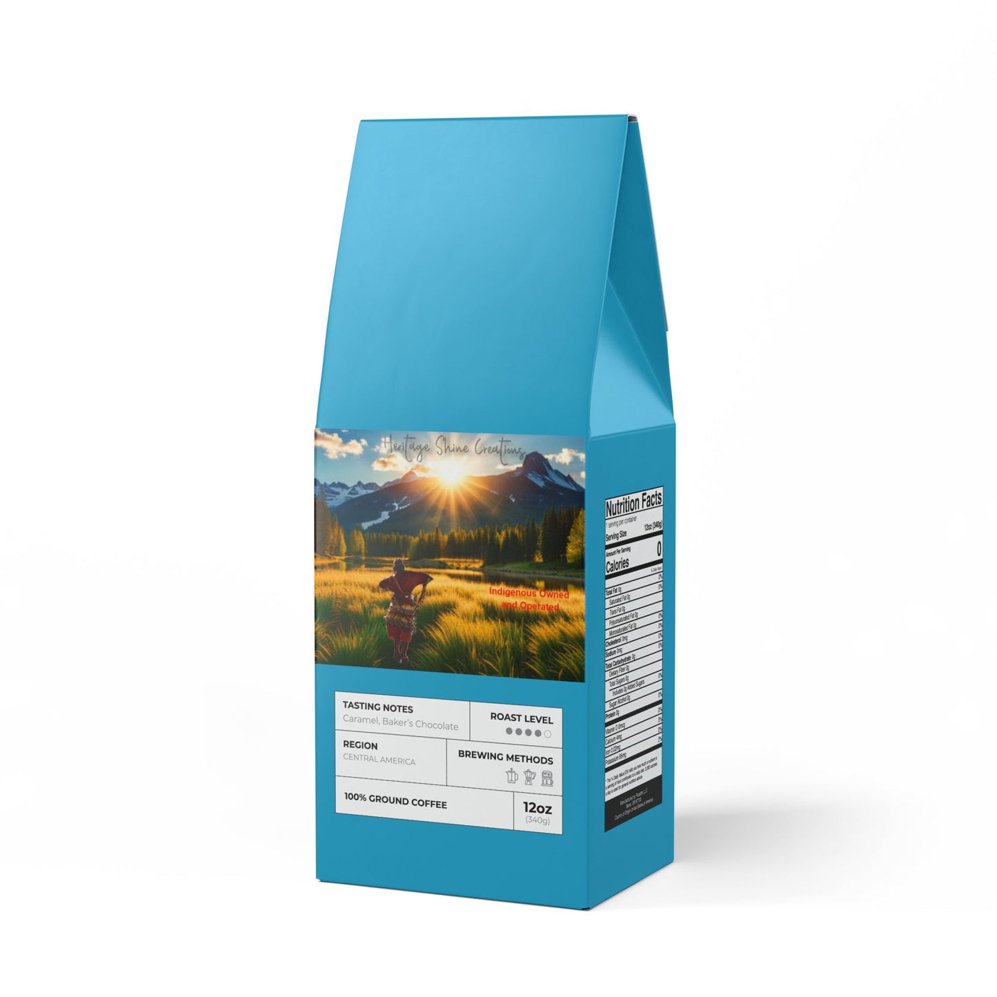 Heritage Shine Creations Flathead Valley Coffee Blend (Medium-Dark Roast)