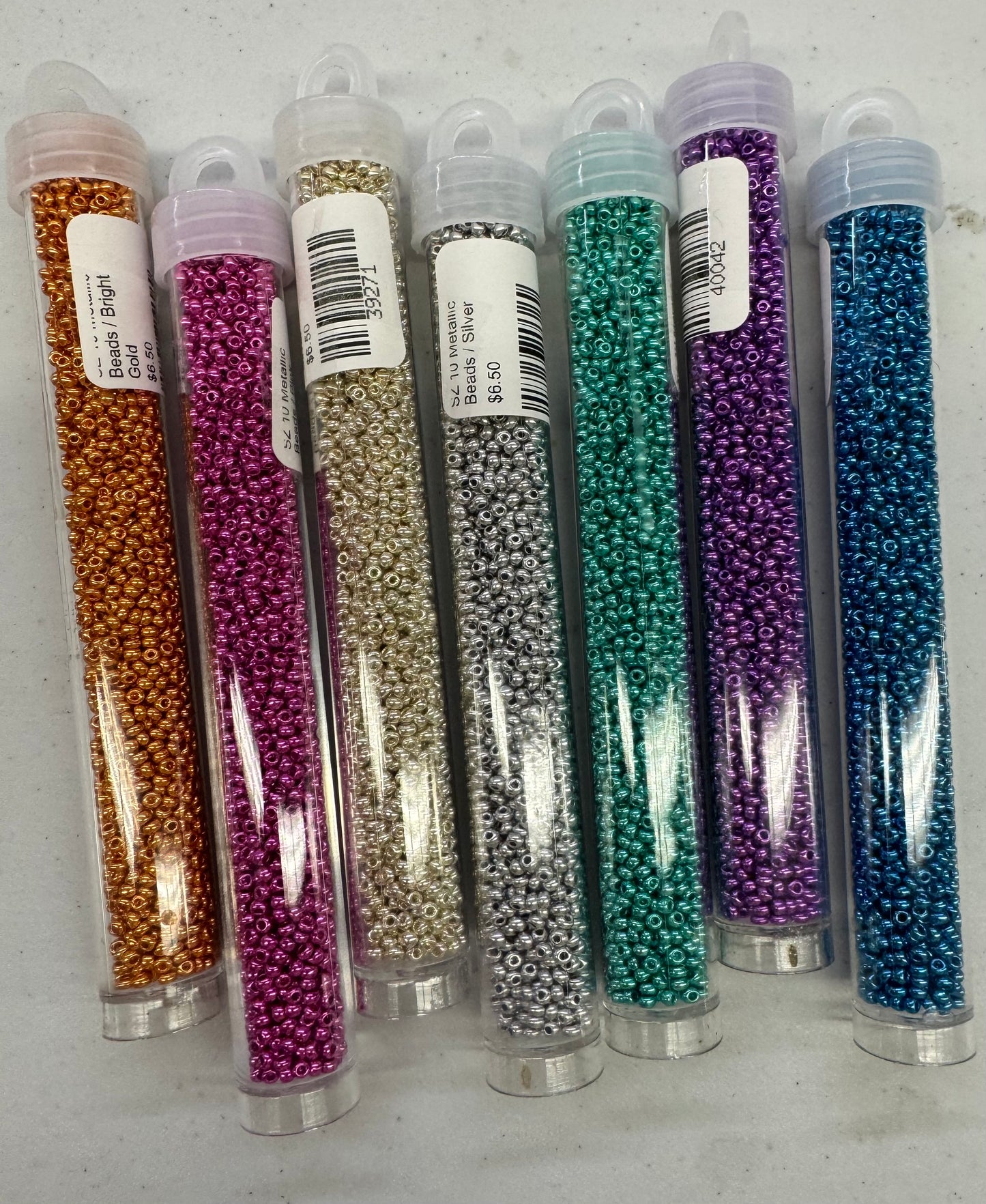 Metallic Set (Czech Seed Beads) 11/0