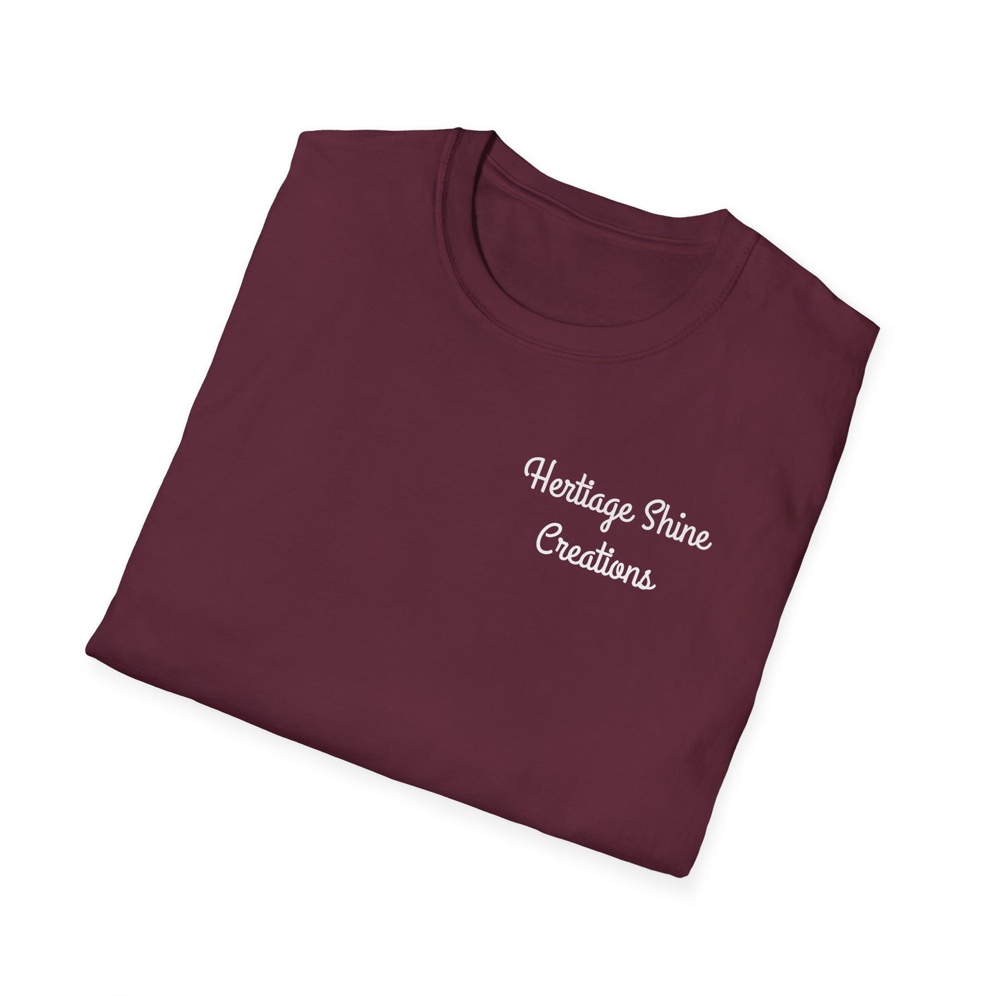 Heritage Creek Scenic T-Shirt — Sunset Meadow Graphic Tee