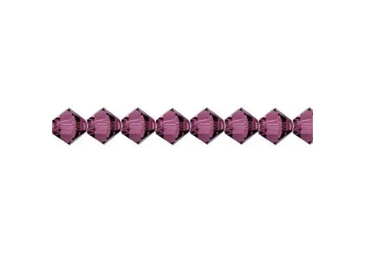 AMETHYST, RONDELL BEAD