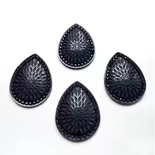 Crystal AB Sew on Teardrop 2 Holes flat back rhinestones