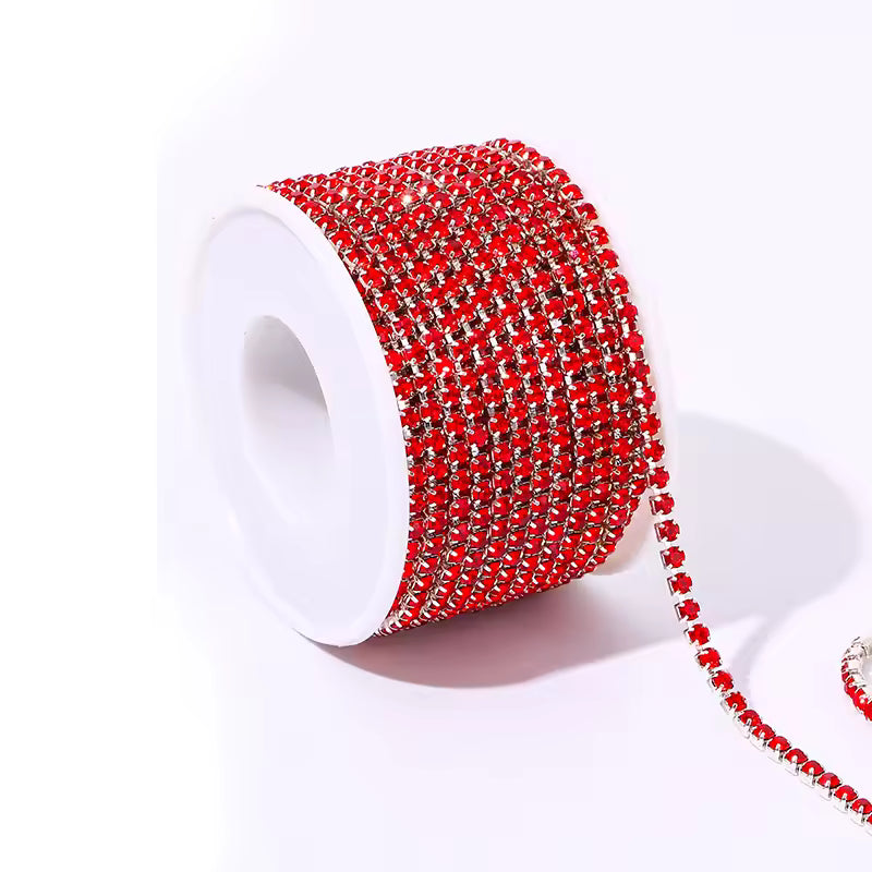 Siam Ss6- Claw Chain Glass Rhinestones