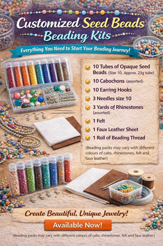 Customized Seed Beads Beading kits