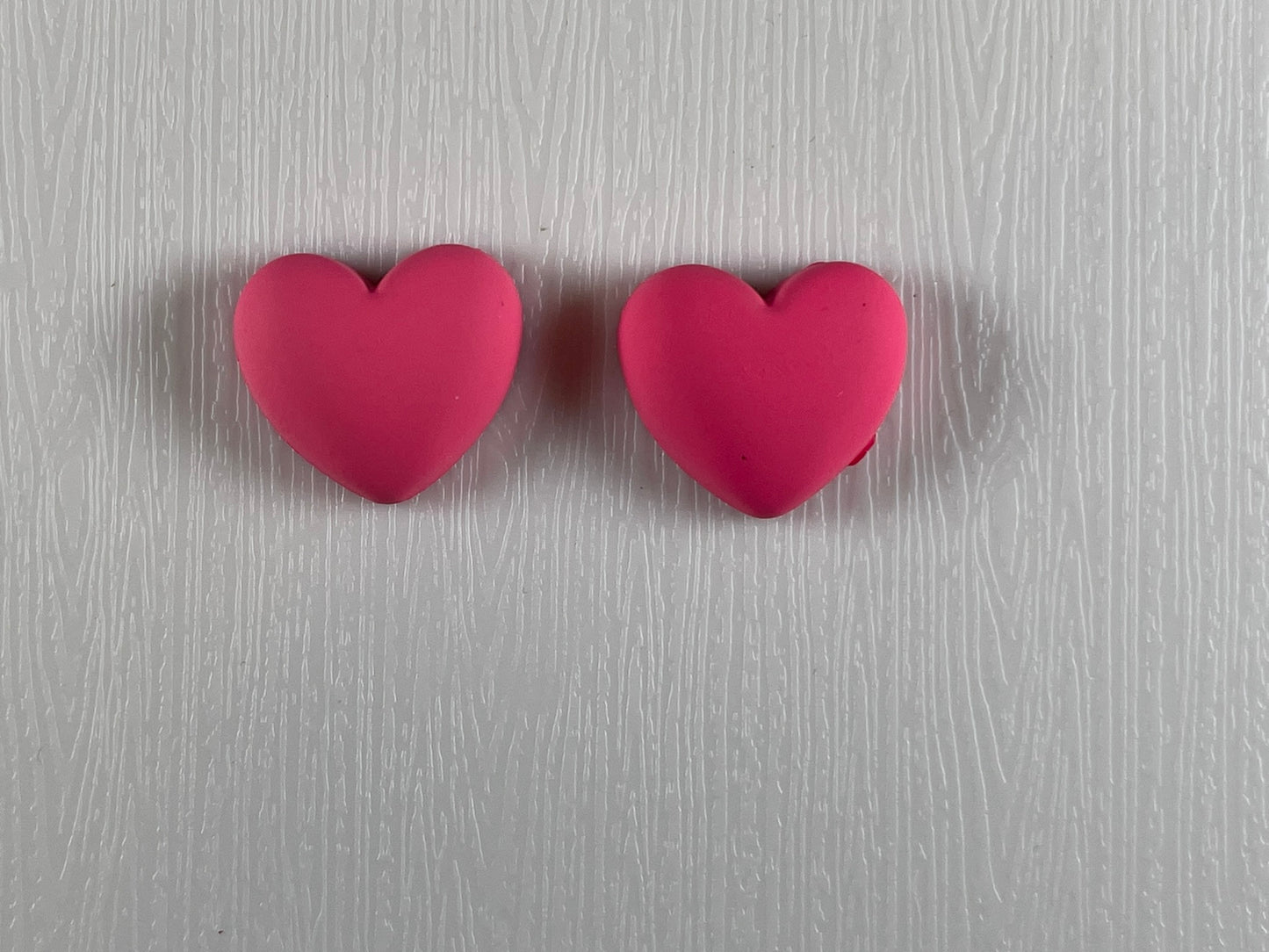 Small Heart-shaped Cabochons- Matt (1 Piece)