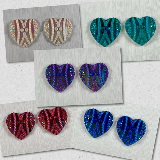 Heart Cabochons (1 Piece)