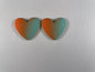 Heart Cabochon Kawaii Gradient Colour (1 Piece)