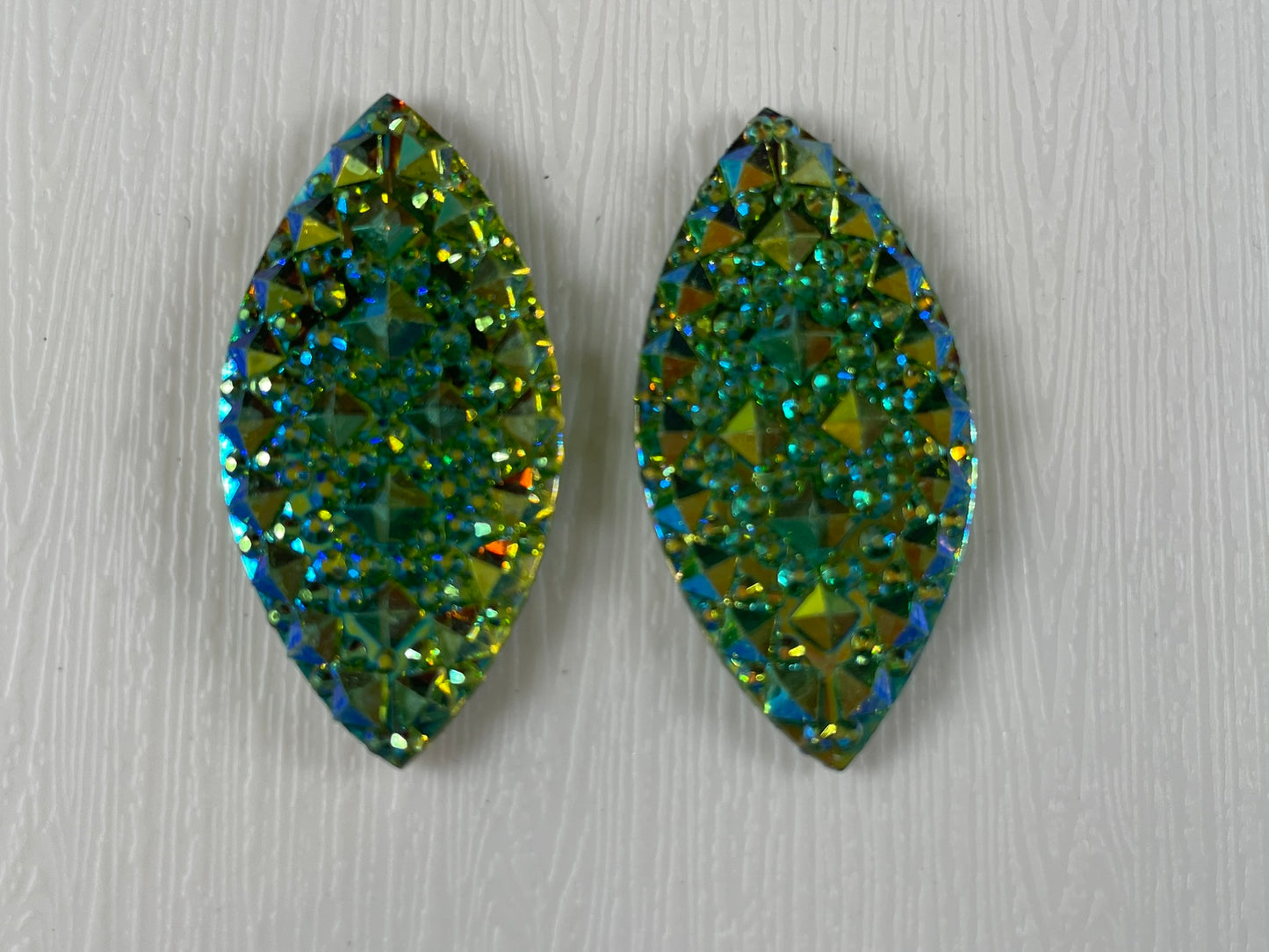 AB Colour Marquise Shape Resin