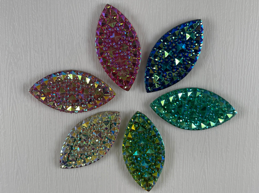 AB Colour Marquise Shape Resin