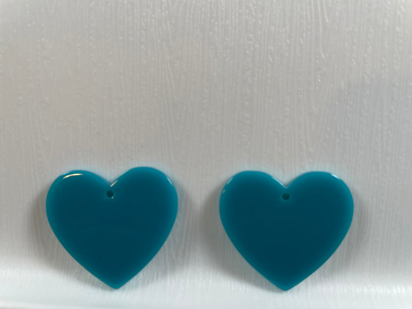 Neon Heart Cabochons Flatback (1 Piece)