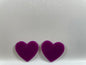 Neon Heart Cabochons Flatback (1 Piece)