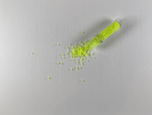 Miyuki Delica beads, Limeade Luminous Neon