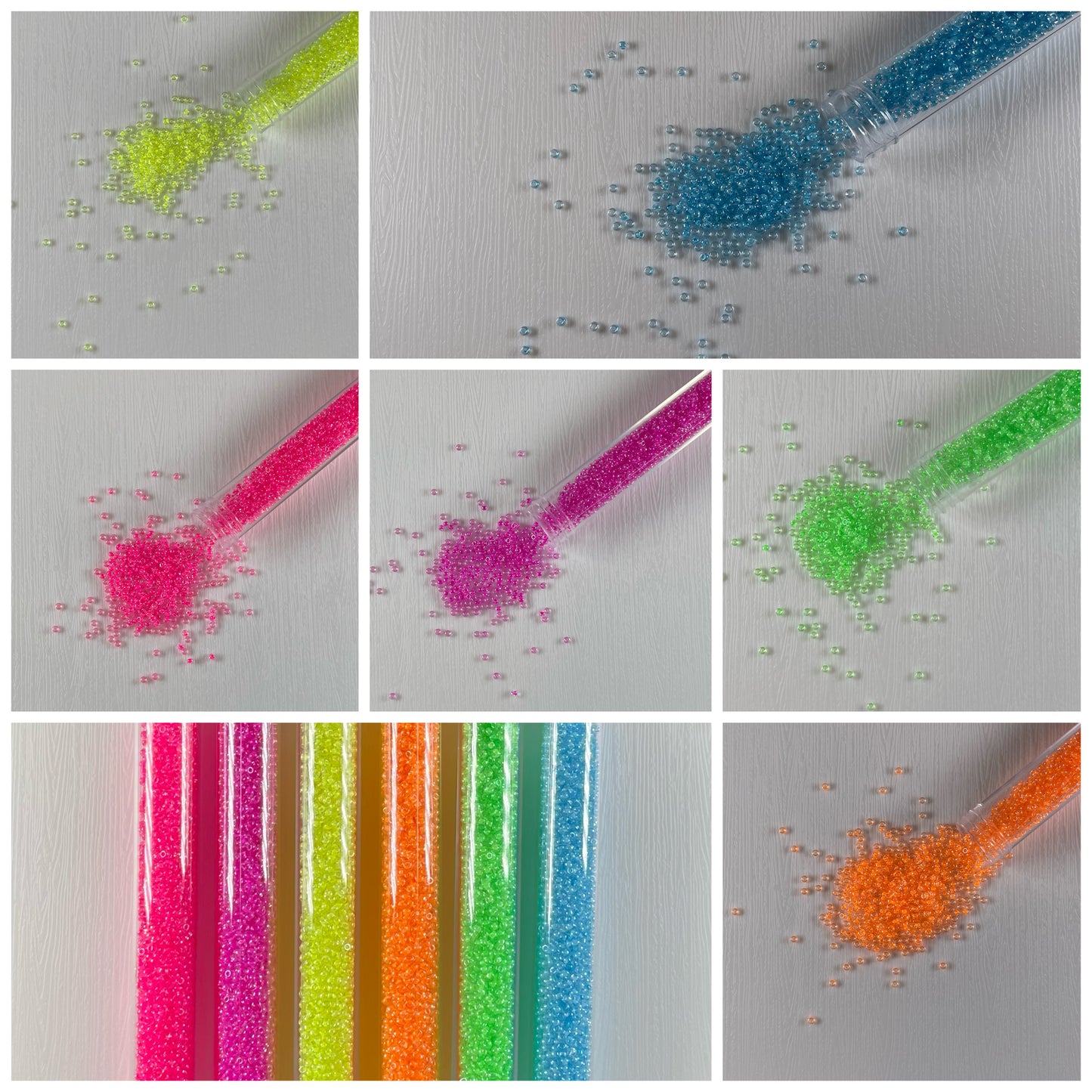 Neon Colour Set (Seed Beads) 10/0