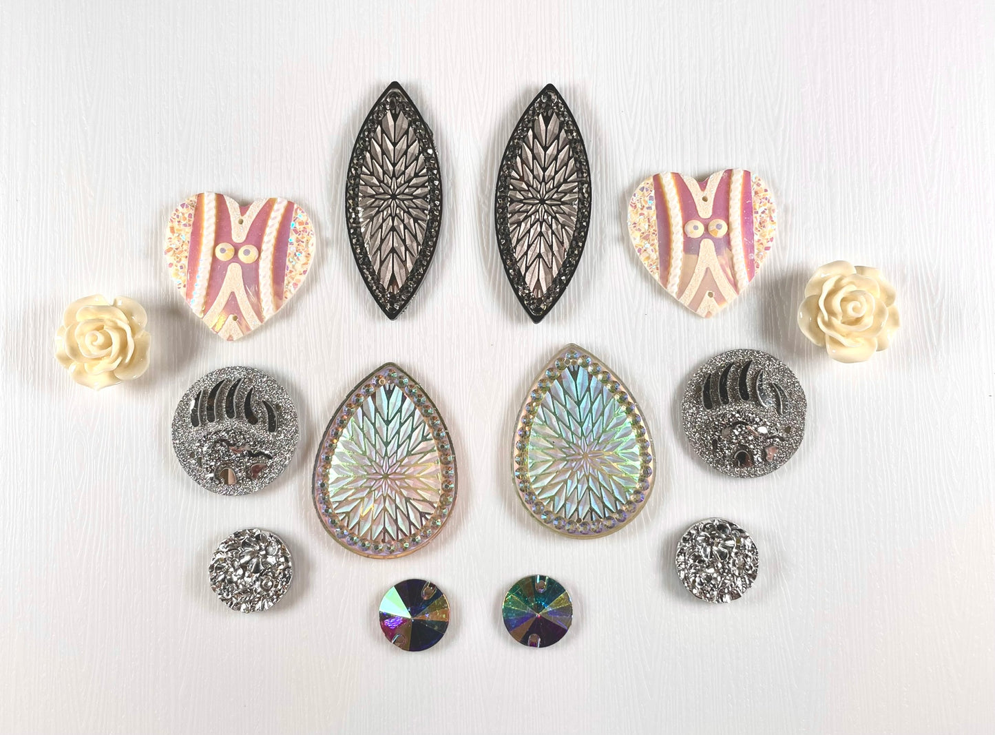 Cabochons Bundle Deals, Grey Set