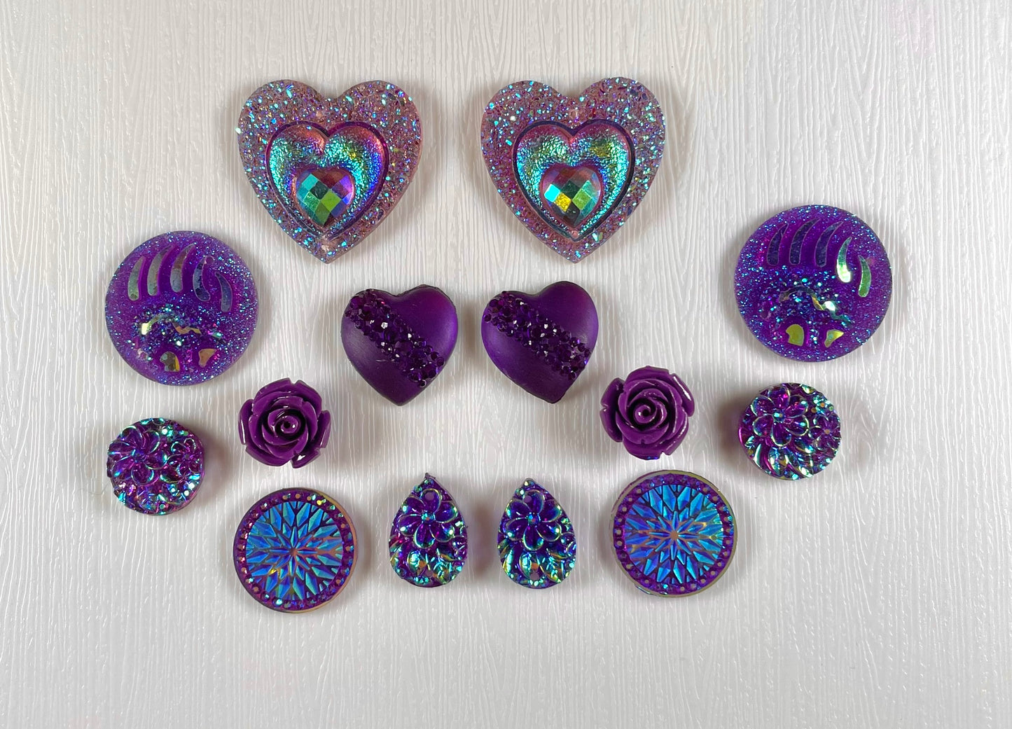 Cabochons Bundle Deals, Purple Set